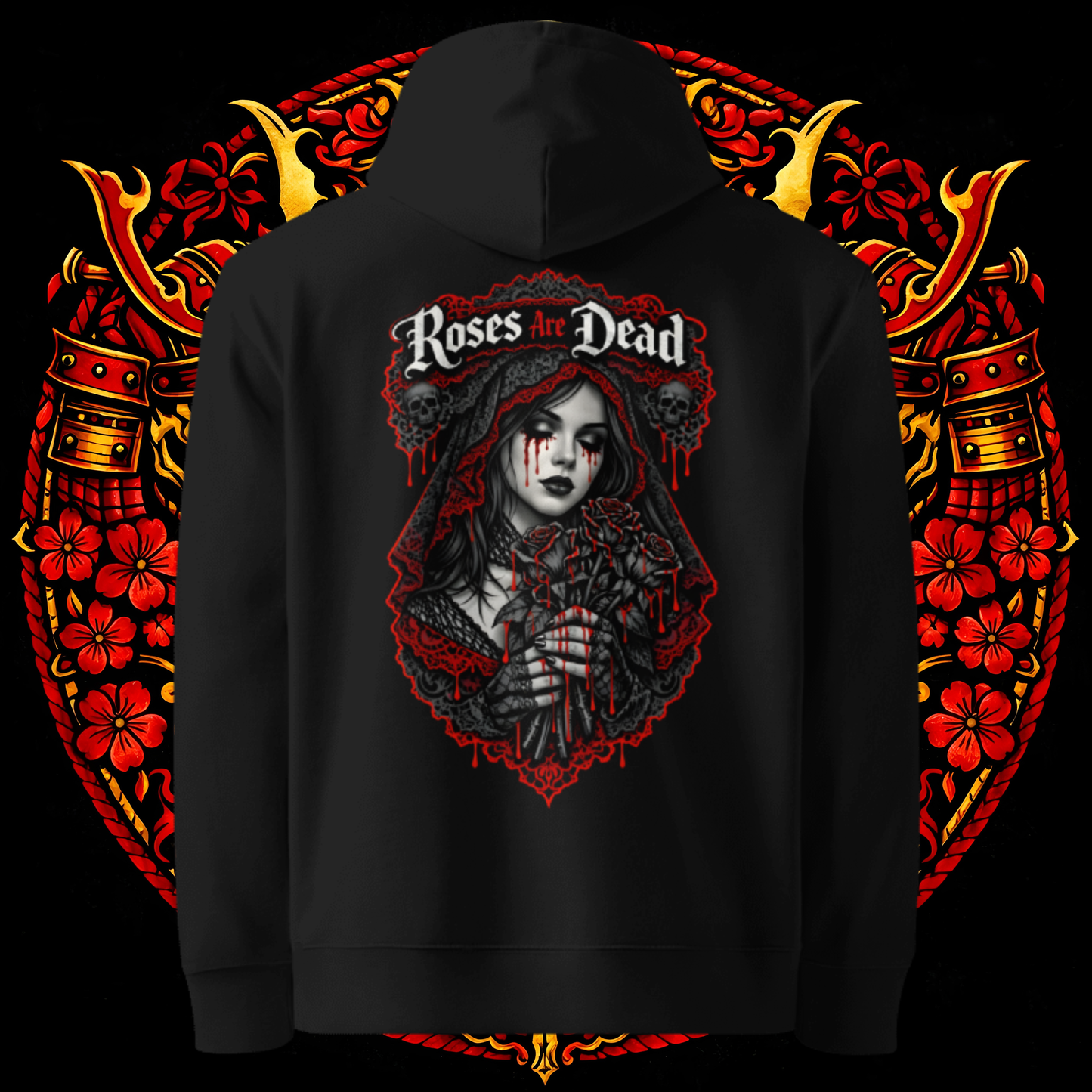 Roses Are Dead Organic Hoodie