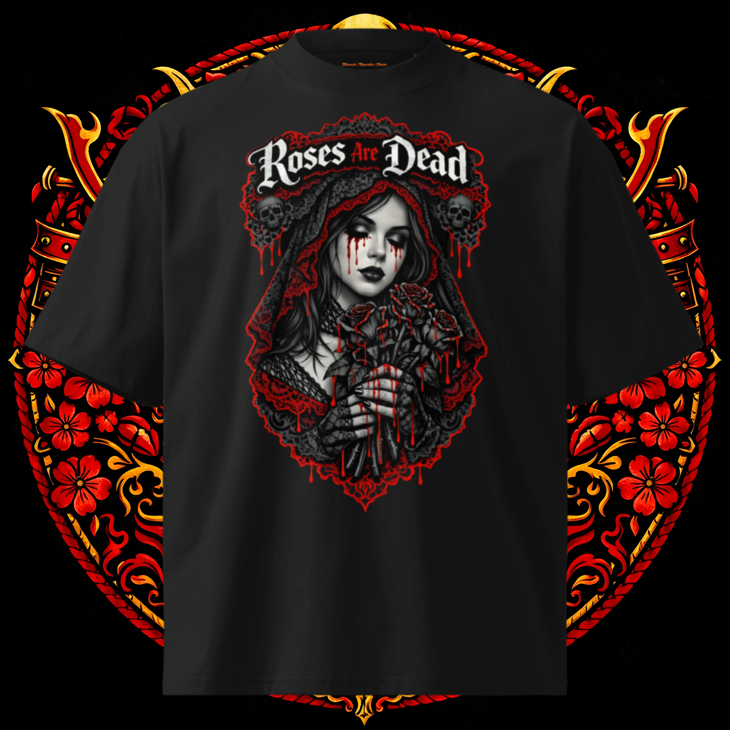 Roses Are Dead Oversized Tee