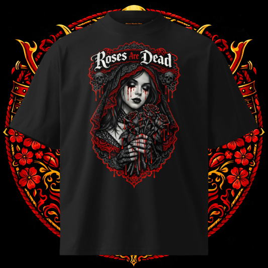 Roses Are Dead Oversized Tee