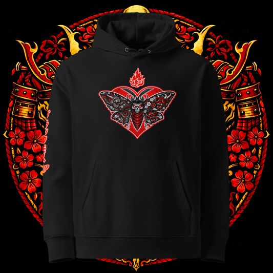 Death Moth Organic Hoodie