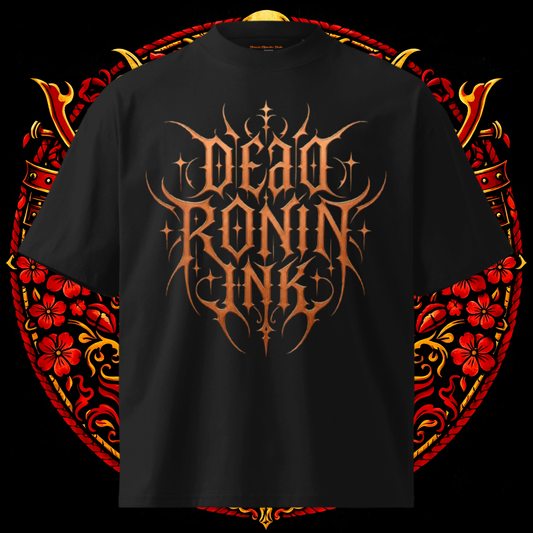 Dead Ronin Ink Copper core Oversized Tee