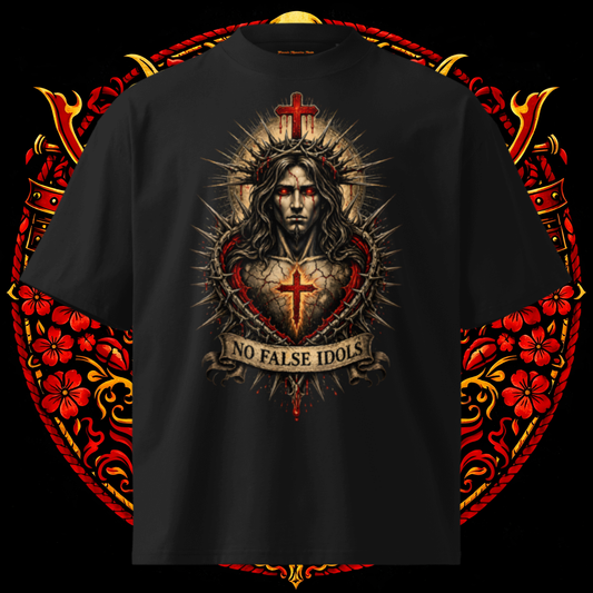 No False Idols Oversized Tee