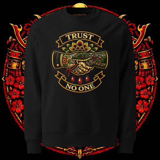 Trust No One Cotton Sweatshirt