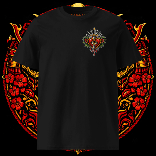 Sacred Heart Cotton Pocket Tee