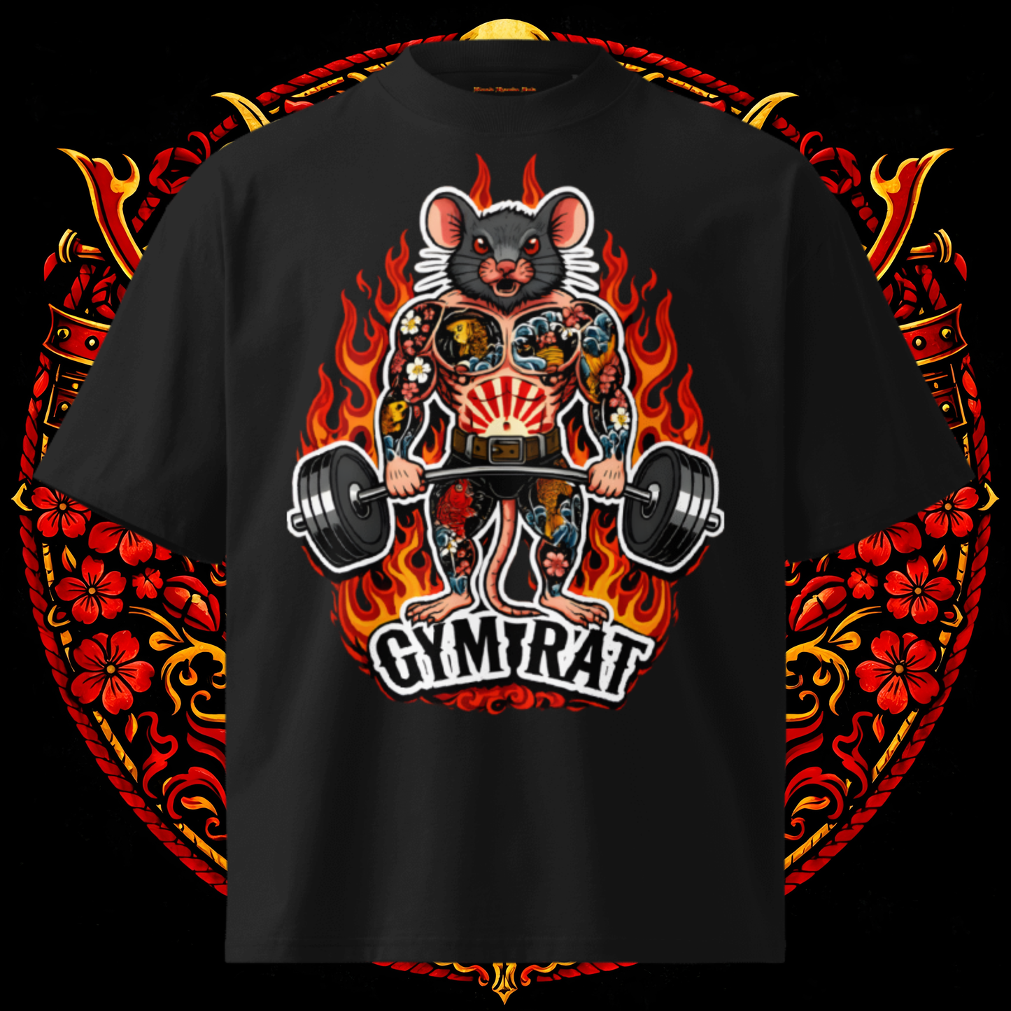 Gym Rat Oversized Tee