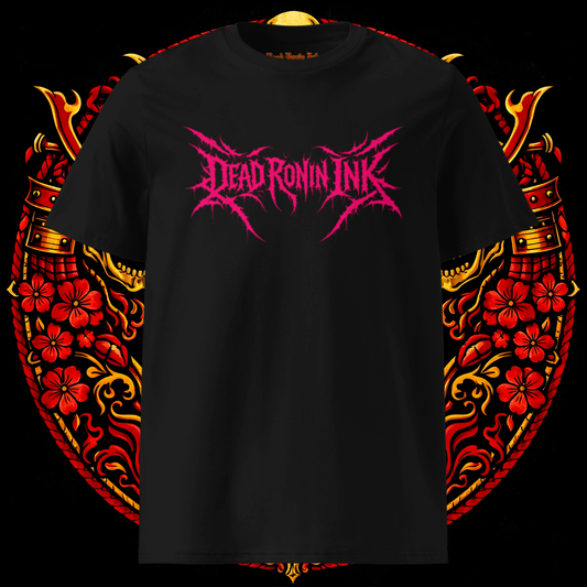 Dead Ronin Ink pink Cotton Tee