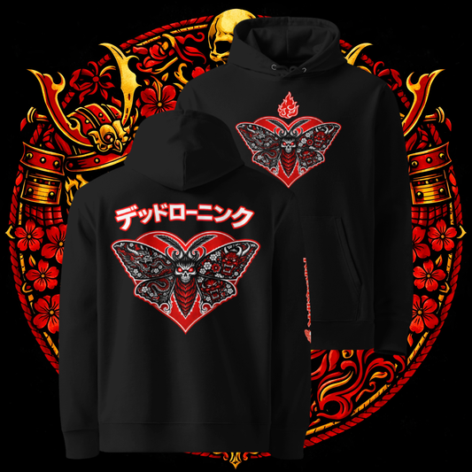 Death Moth Organic Hoodie